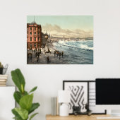 Loch Promenade I, Douglas, Isle of Man, England Poster (Thuiskantoor)