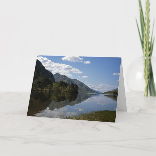 Loch Shiel Scotland Bedankkaart (Voorkant)