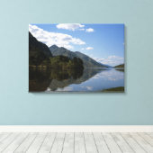 Loch Shiel Scotland Canvas Afdruk (Insitu (Houten vloer))