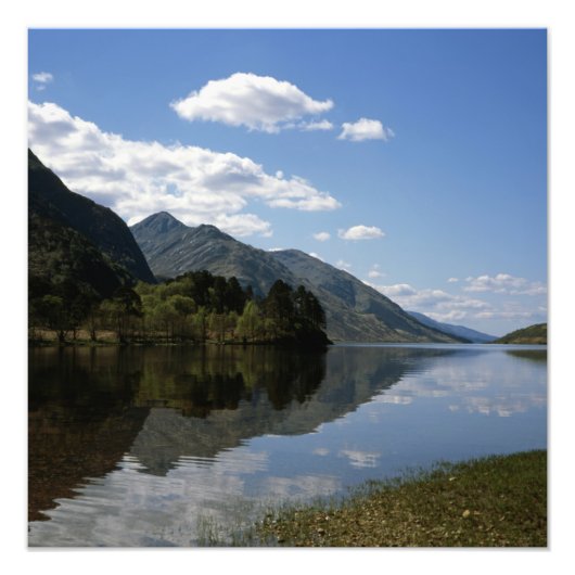 Loch Shiel Scotland Foto Afdruk (Voorkant)