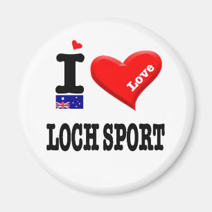 LOCH SPORT - I Love Magneet