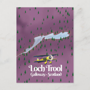 loch trool , galloway , schotland Travel map Briefkaart