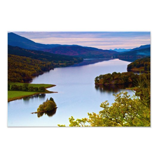 Loch Tummel, Scotland Photo print Foto Afdruk (Voorkant)