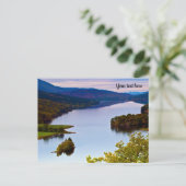Loch Tummel, Uitzicht van de Koningin, Briefkaart (Staand voorkant)