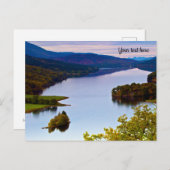 Loch Tummel, Uitzicht van de Koningin, Briefkaart (Voorkant / Achterkant)