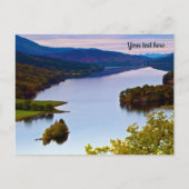 Loch Tummel, Uitzicht van de Koningin, Briefkaart (Voorkant)