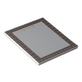 Lochaber Original Scottish Tartan Notitieblok