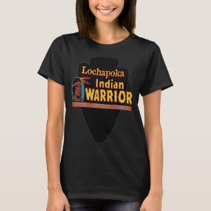 Lochapoka Native American Indian Warrior Trots Hon T-shirt