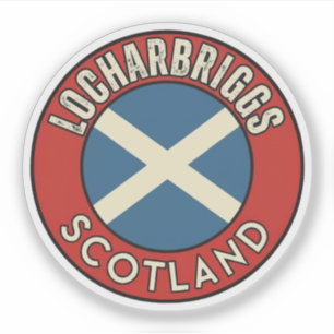 Locharbriggs, Schotland Sticker