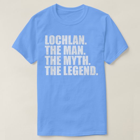 LochlanLochlan Naam Lochlan Voornaam T-shirt (Design voorkant)