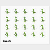 Lochness Monster Ronde Sticker (Vel)
