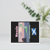Lochness monsters postcard briefkaart (Staand voorkant)