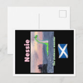 Lochness monsters postcard briefkaart (Voorkant / Achterkant)