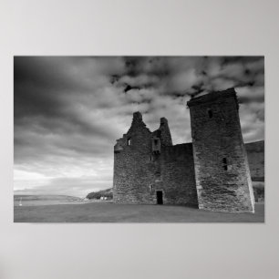 Lochranza Castle, eiland Arran, Schotland Poster