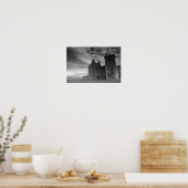 Lochranza Castle, eiland Arran, Schotland Poster (Keuken)