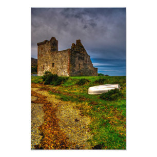 Lochranza Castle, Isle of Arran, fotoprint Foto Afdruk