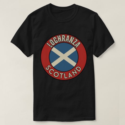 Lochranza, Schotland T-shirt (Design voorkant)