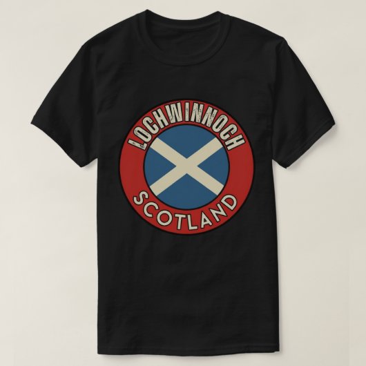 Lochwinnoch, Schotland T-shirt (Design voorkant)