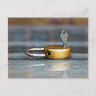 Lock en Key Photo Briefkaart