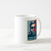 LOCK HAAR UP Anti-Hillary Clinton Mok (Voorkant rechts)