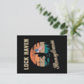 Lock Haven Pennsylvania Briefkaart (Staand voorkant)