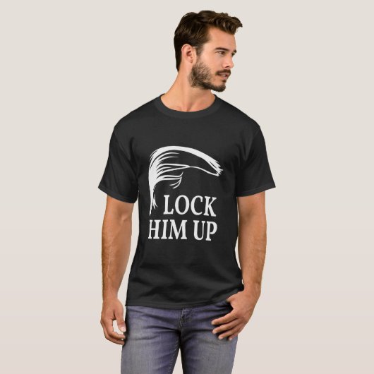 Lock Him Up T-shirt (Voorkant volledig)