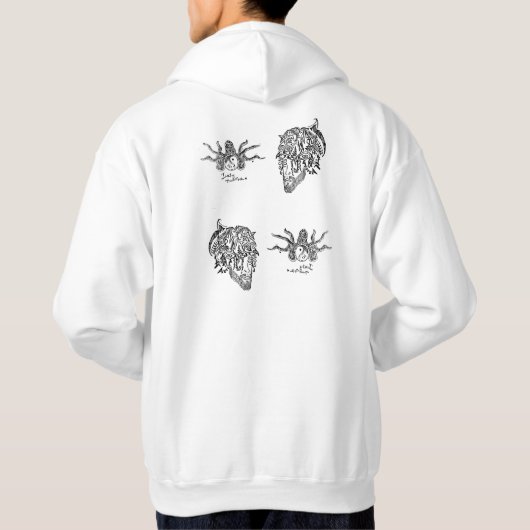 Lock in en opvallen hoodie (Achterkant)