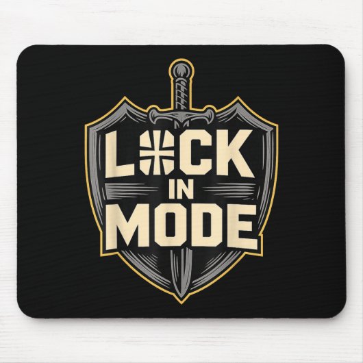 Lock In Mode Christian Muismat (Voorkant)