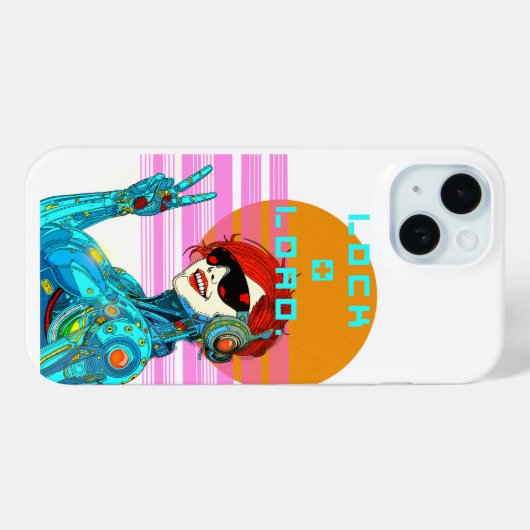 Lock + Load - Cyberpunk Vibe Case-Mate iPhone Case (Achterkant (horizontaal))