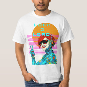 Lock + Load - Cyberpunk Vibe T-shirt