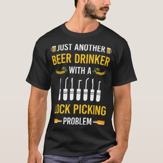 Lock Picking Lockpicking Lockpicker slotenmaker T-shirt (Voorkant)