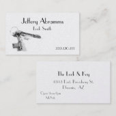 Lock Smith Visitekaartje (Voorkant / Achterkant)