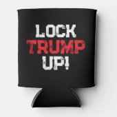 Lock Trump Up Political Blikjeskoeler (Voorkant)