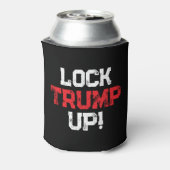 Lock Trump Up Political Blikjeskoeler (Blikje Achterkant)