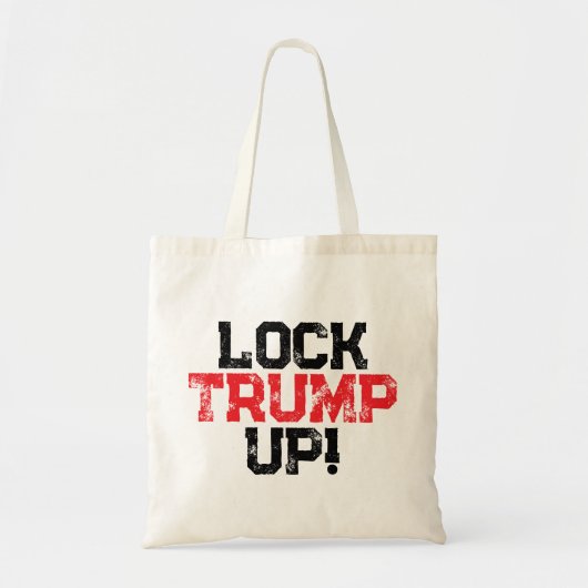 Lock Trump Up Political Tote Bag (Voorkant)