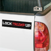 Lock Trump Up Politiek Bumpersticker (Op Truck)