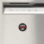 Lock Trump Up Politiek Magneet (Insitu (Vaatwasser))