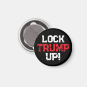 Lock Trump Up Politiek Magneet (Voorkant / Achterkant)