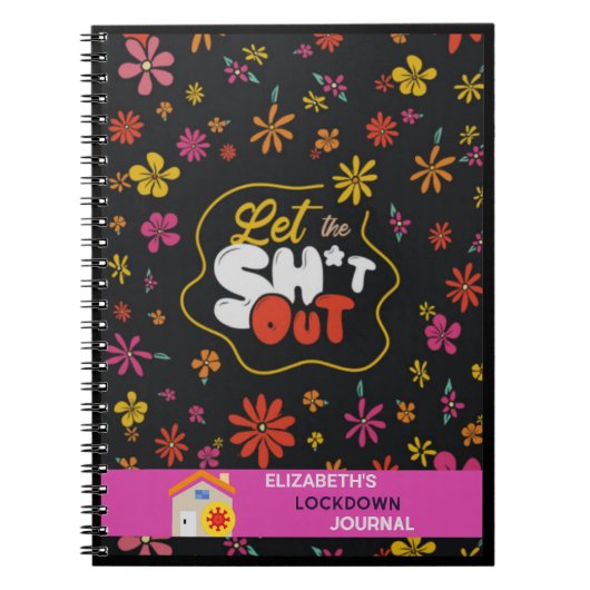 Lockdown Dagboek - Noteer Je Herinneringen - Op Ma Notitieboek (Voorkant)