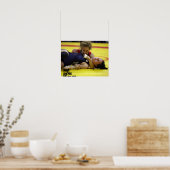 lockdown, Leigh Jaynes55kgs Verenigde Staten Poster (Keuken)