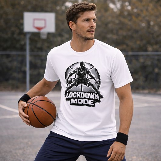 Lockdown Mode Basketbal Verdediging T-Shirt