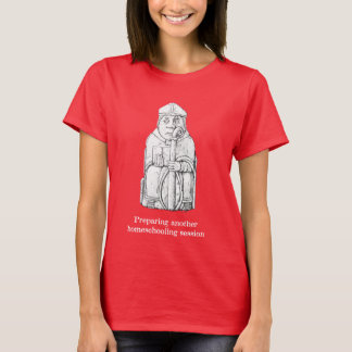 Lockdown mods - Lewis chessman bisschop T-shirt