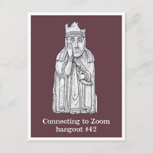 Lockdown Mods: Lewis chessmen - The Queen Briefkaart