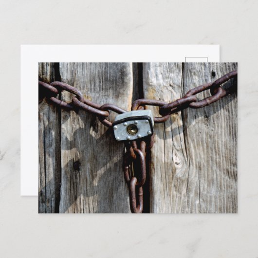 Locked Briefkaart (Voorkant / Achterkant)