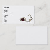 LockedInLove073110, Name, Address 1, Address 2,... Visitekaartje (Voorkant / Achterkant)