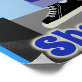 Locker 17 Fun Design Hoesje Art Statement Poster (Hoek)