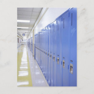 Locker-rij Briefkaart