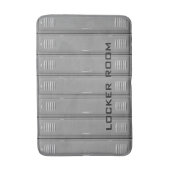 Locker Room Design Bath Mat (Voorkant Verticaal)