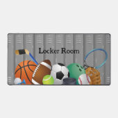 Locker Room Design Desk Mat (Voorkant)