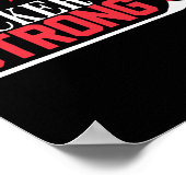 Locker Strong 18 Hockey Poster (Hoek)